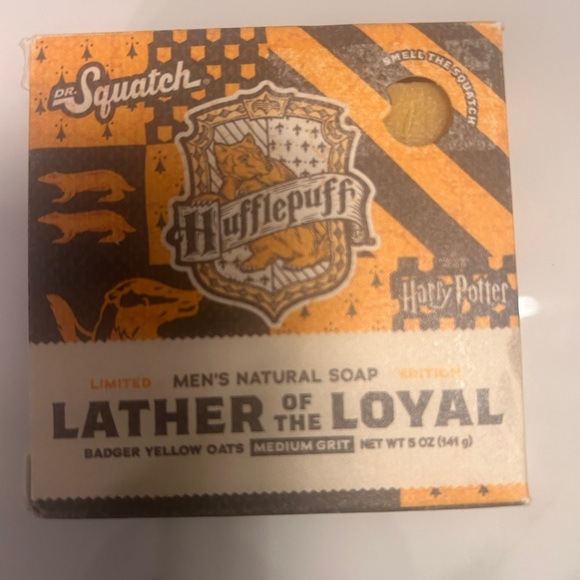 Dr. Squatch Hufflepuff Lather Of The Loyal Men's Natural Soap - Picture 5 of 6